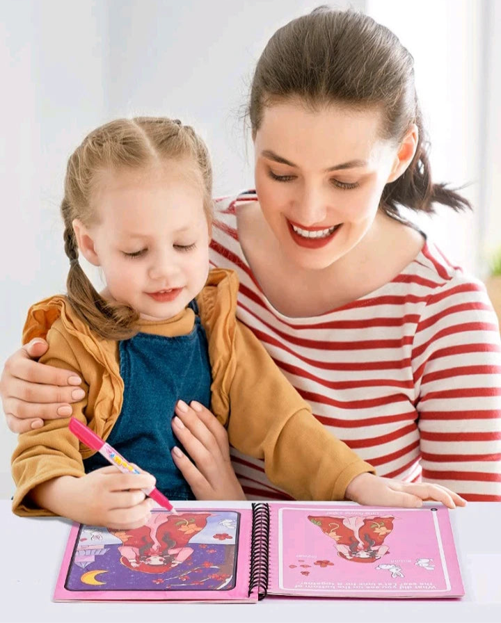 MagicInk Playbook - Reusable Water Drawing Book