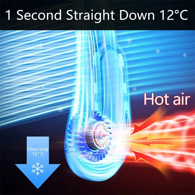 UltraChill Pro – 5-Speed Bladeless Neck Fan