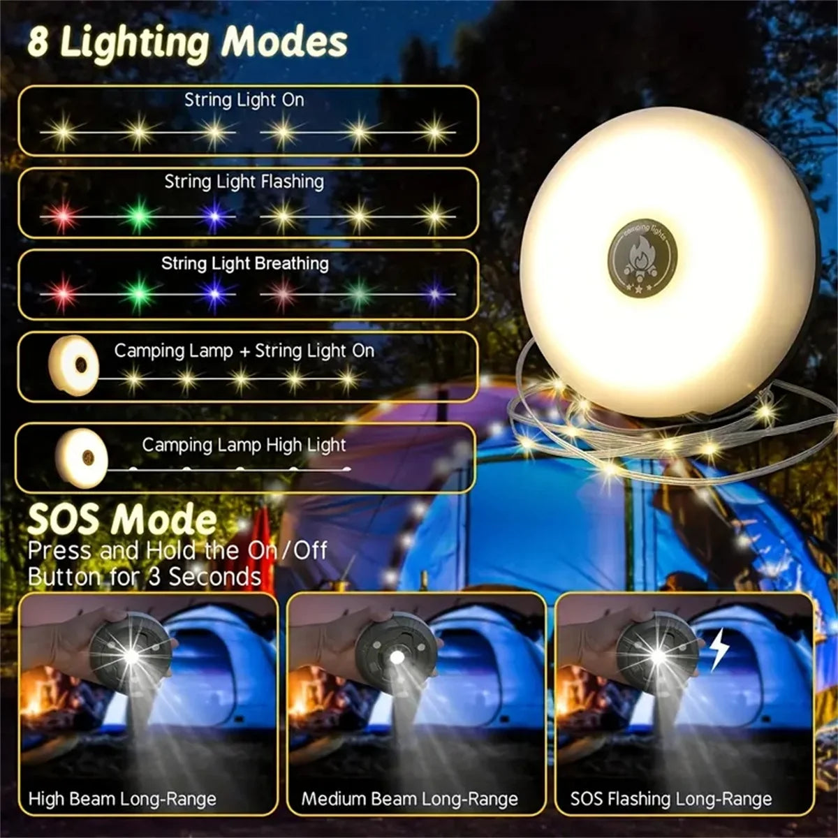 GlowTrail 3-in-1 - Outdoor Light