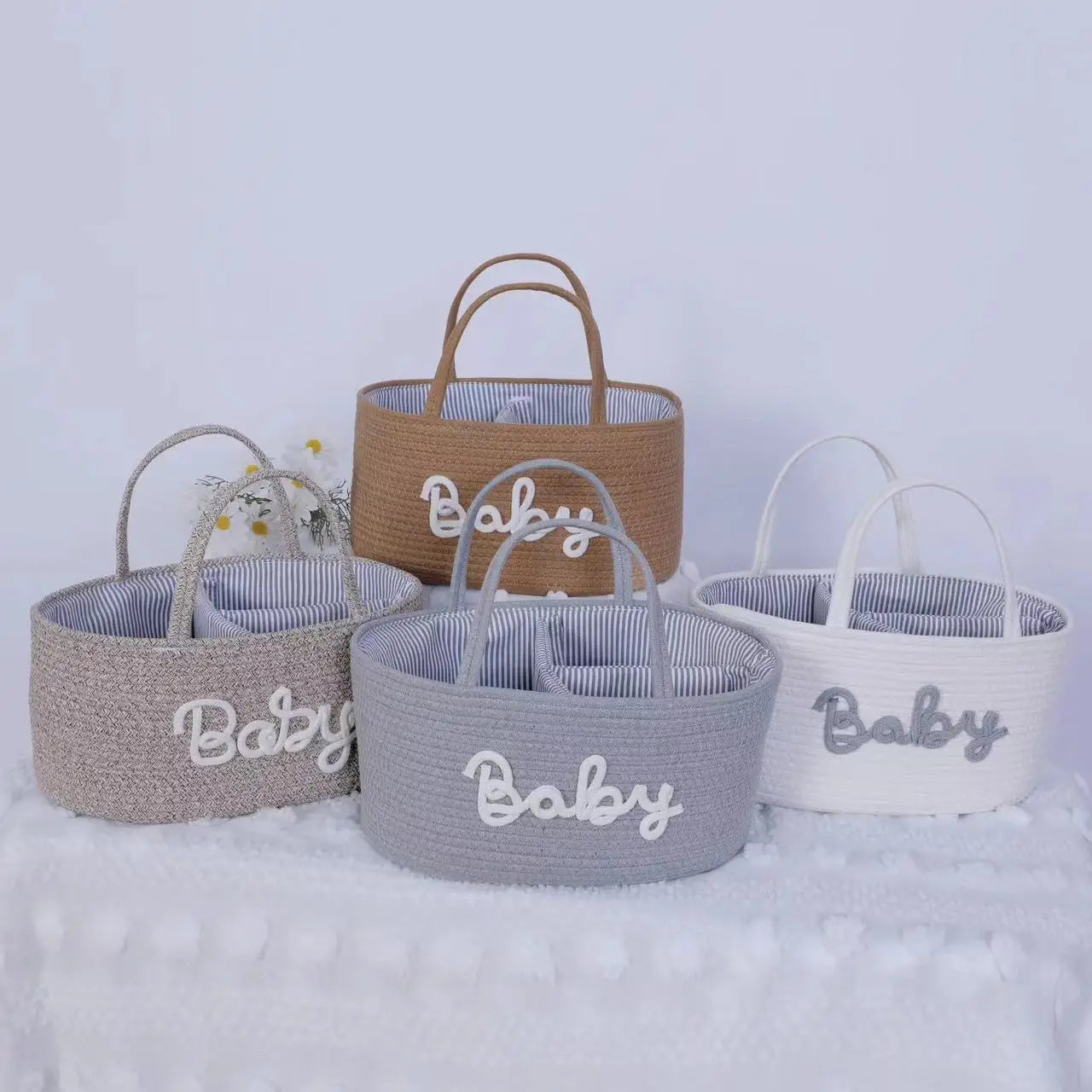 NappyNook - Multifunctional Baby Diaper Bag & Storage Basket