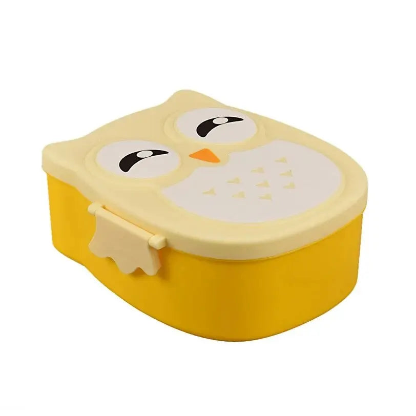 OwlPal Bento – Adorable Owl-Shaped Kids Lunch Box with Compartments & Lid