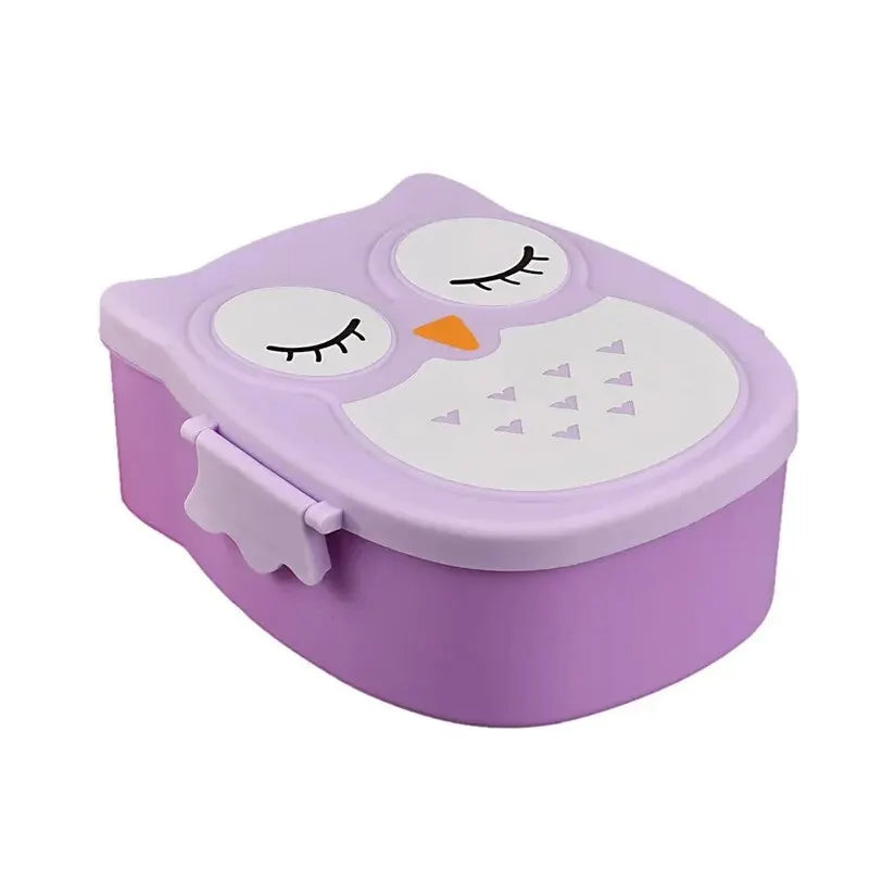 OwlPal Bento – Adorable Owl-Shaped Kids Lunch Box with Compartments & Lid