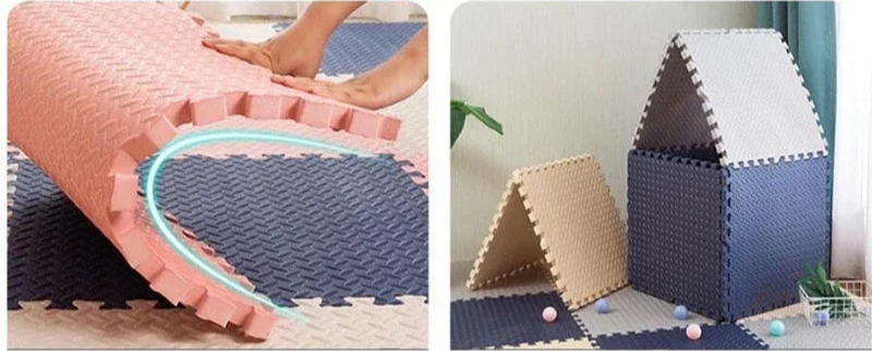 PuzzlePal Mat - 12pcs Foam Baby Play Mat