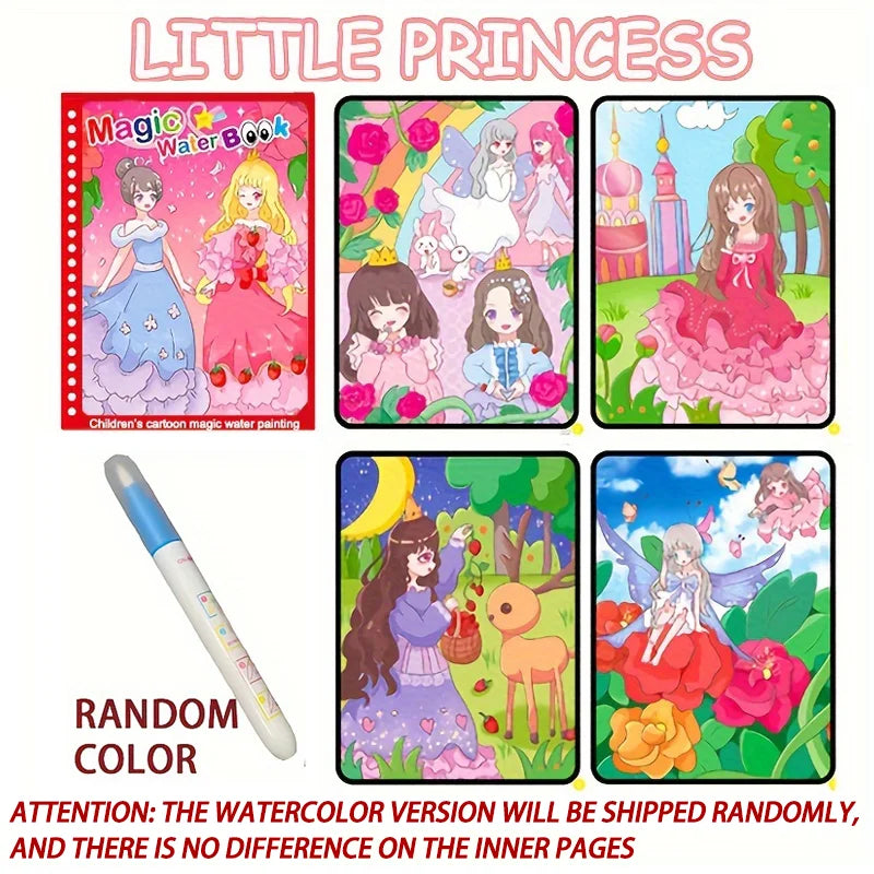 MagicInk Playbook - Reusable Water Drawing Book