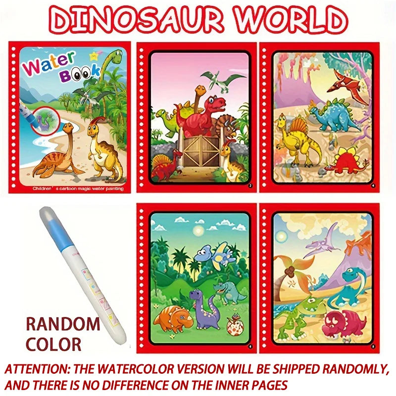 MagicInk Playbook - Reusable Water Drawing Book