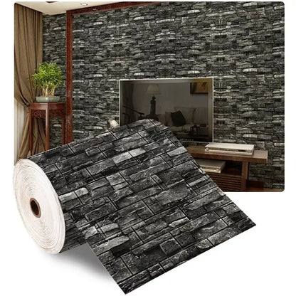 BrickWall 3D: Self-Adhesive Foam Wallpaper