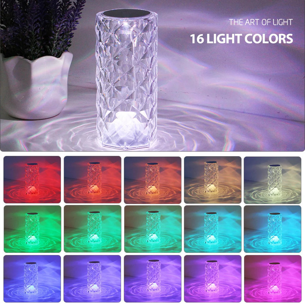 CrystalTouch: Colour-Changing Mood Lamp