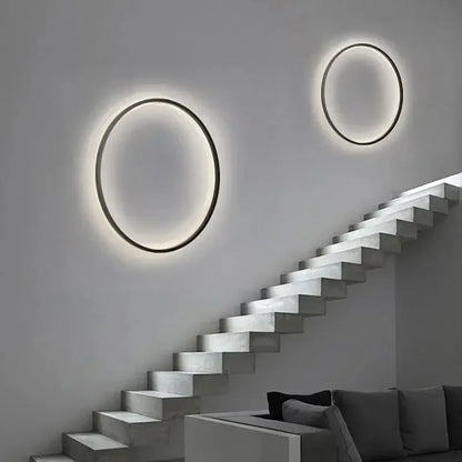 GlowLine: Modern LED Wall Lights with Ambient Lighting