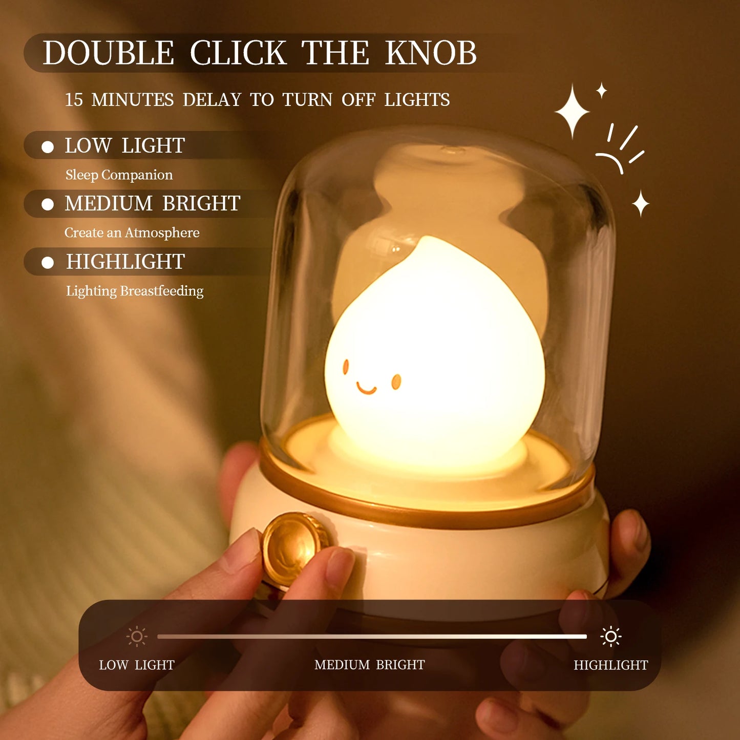 PocketGlow: Portable LED Lamp with Cute Design