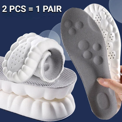 CloudStep - Semelles de massage super douces 4D