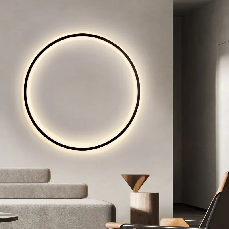 GlowLine: apliques de pared LED modernos con iluminación ambiental