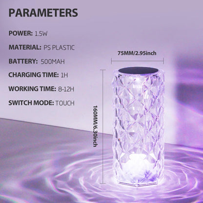 CrystalTouch: Colour-Changing Mood Lamp