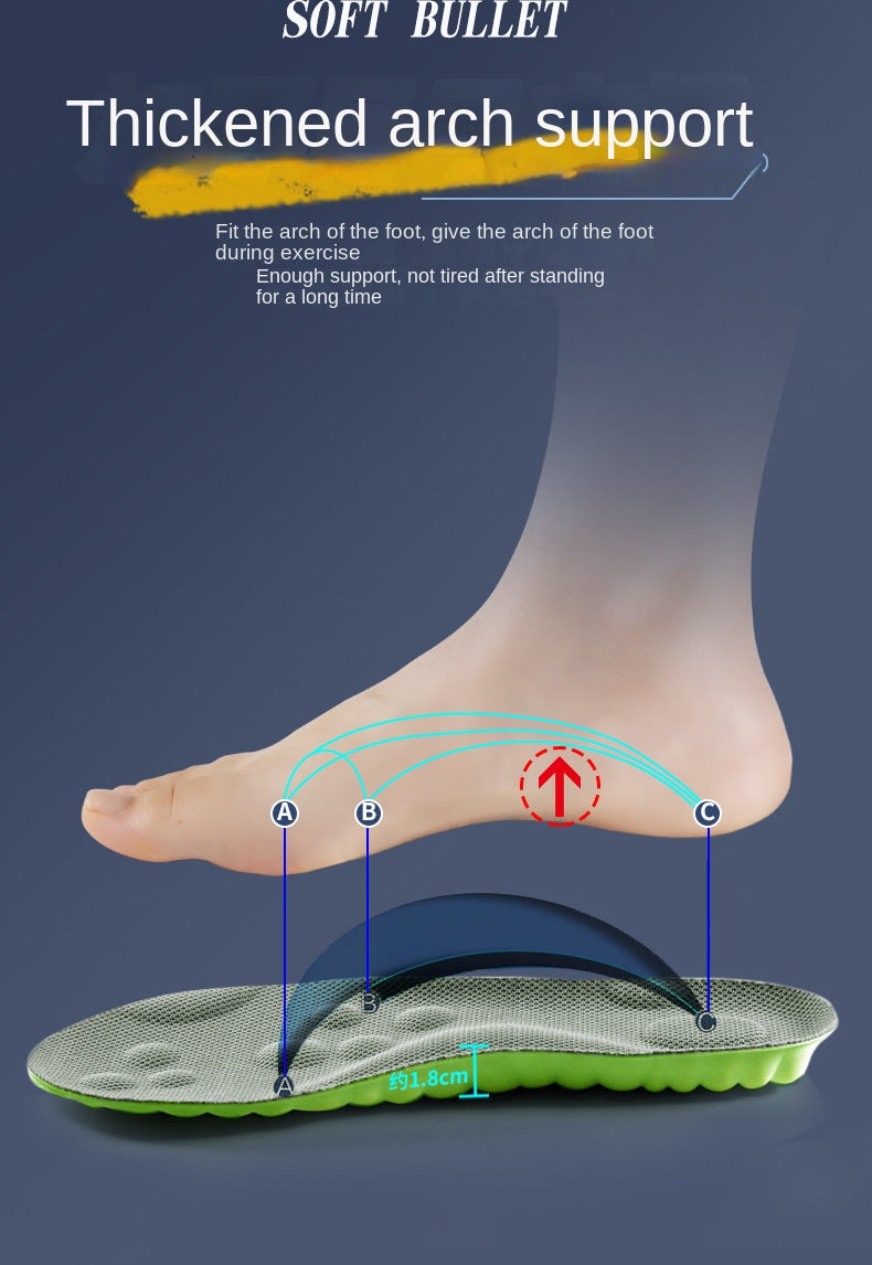 CloudStep - Semelles de massage super douces 4D