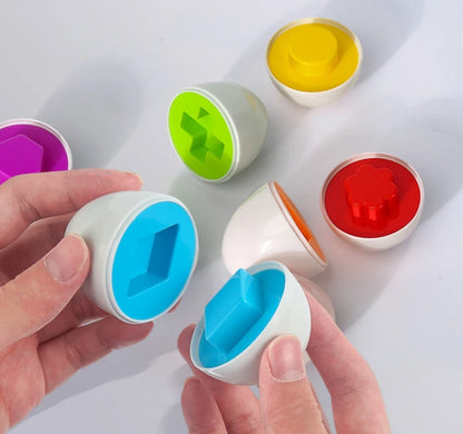 12 Piece Matching Eggs Toy