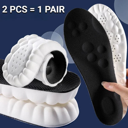 CloudStep - Semelles de massage super douces 4D