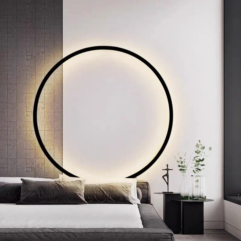 GlowLine: Modern LED Wall Lights with Ambient Lighting