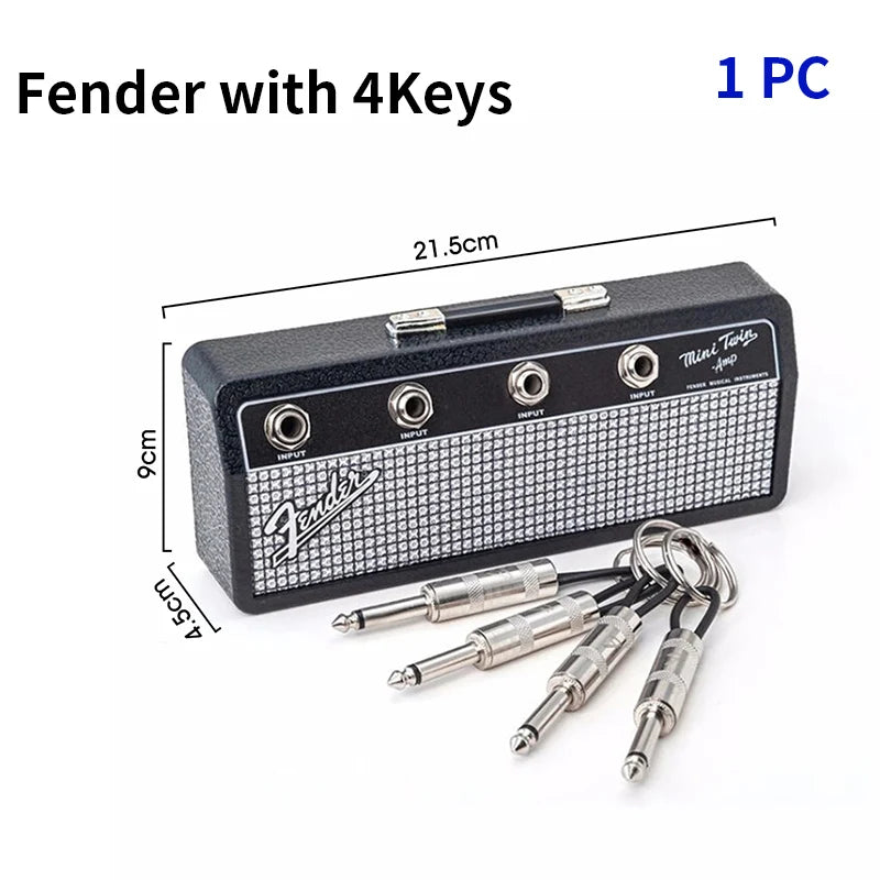 GuitarKey: Vintage Amp Key Holder