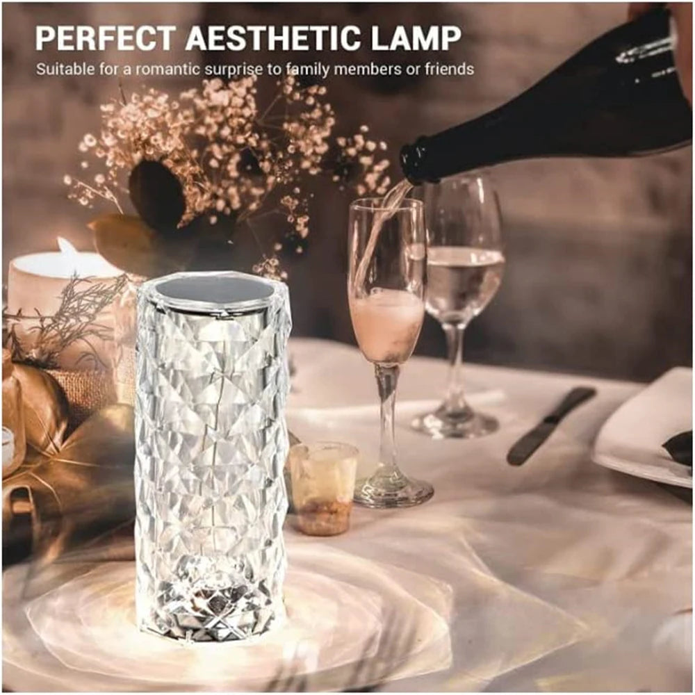 CrystalTouch : lampe d'ambiance à changement de couleur